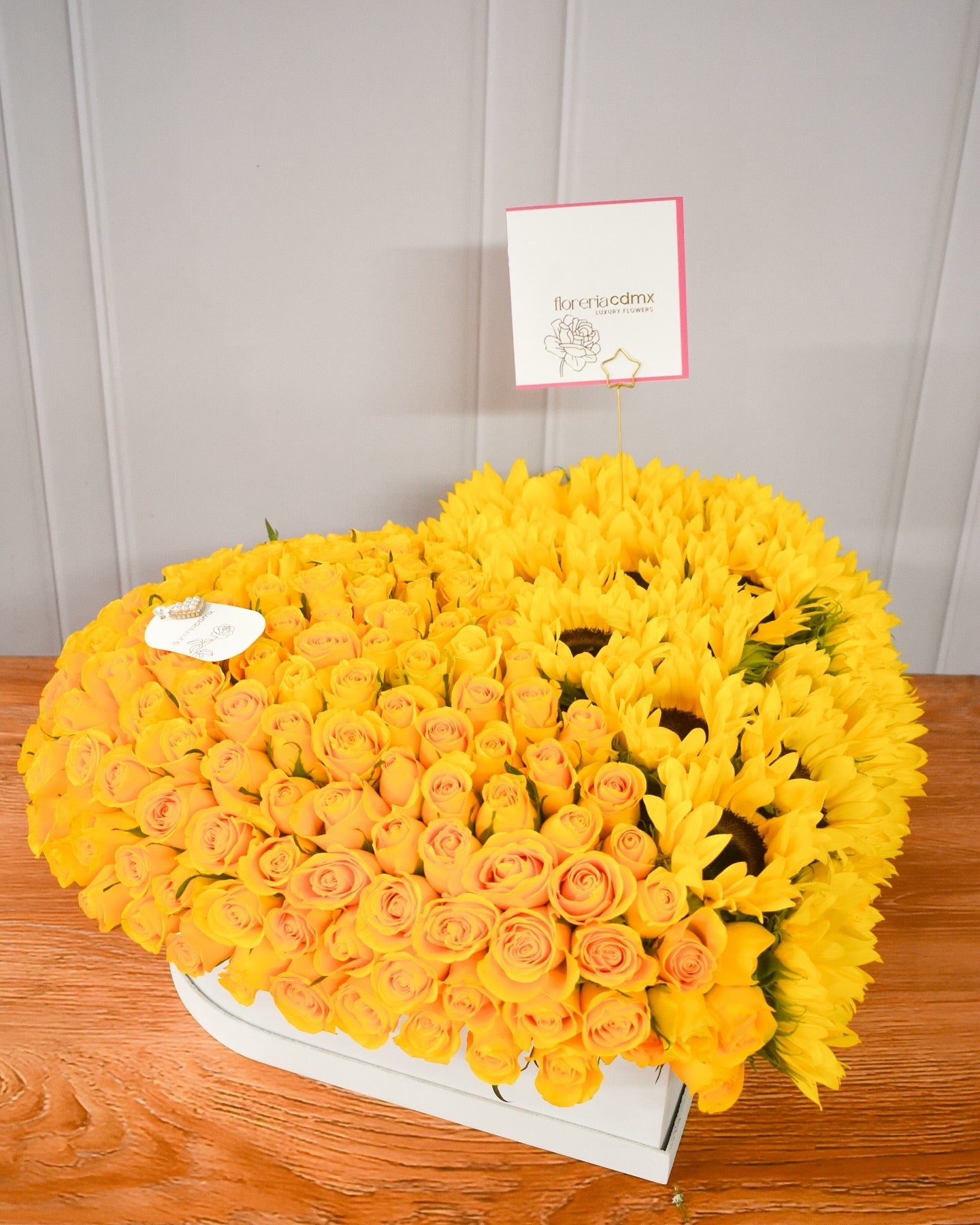 CORAZÓN 3D FULL YELLOW