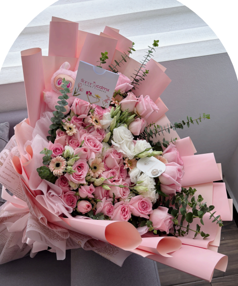Labubu bouquet