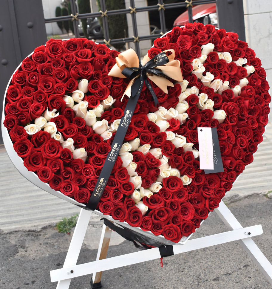 CORAZÓN DE 500 ROSAS