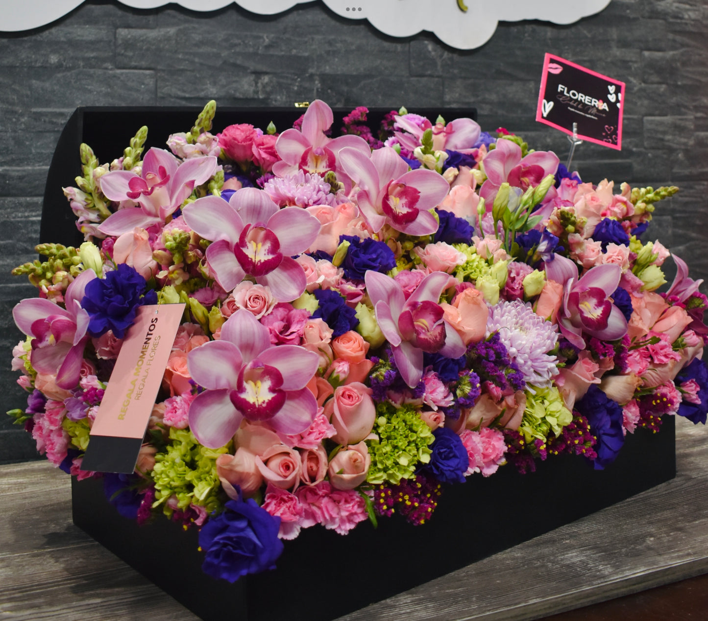 COFRE JUMBO DE CYMBIDIUM