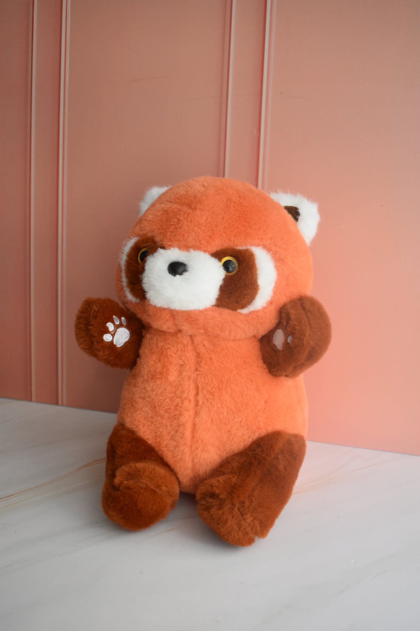 PELUCHE PANDA ROJO