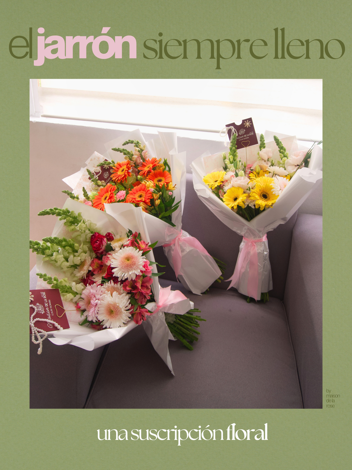 SUSCRIPCIÓN FLORAL / Mensual