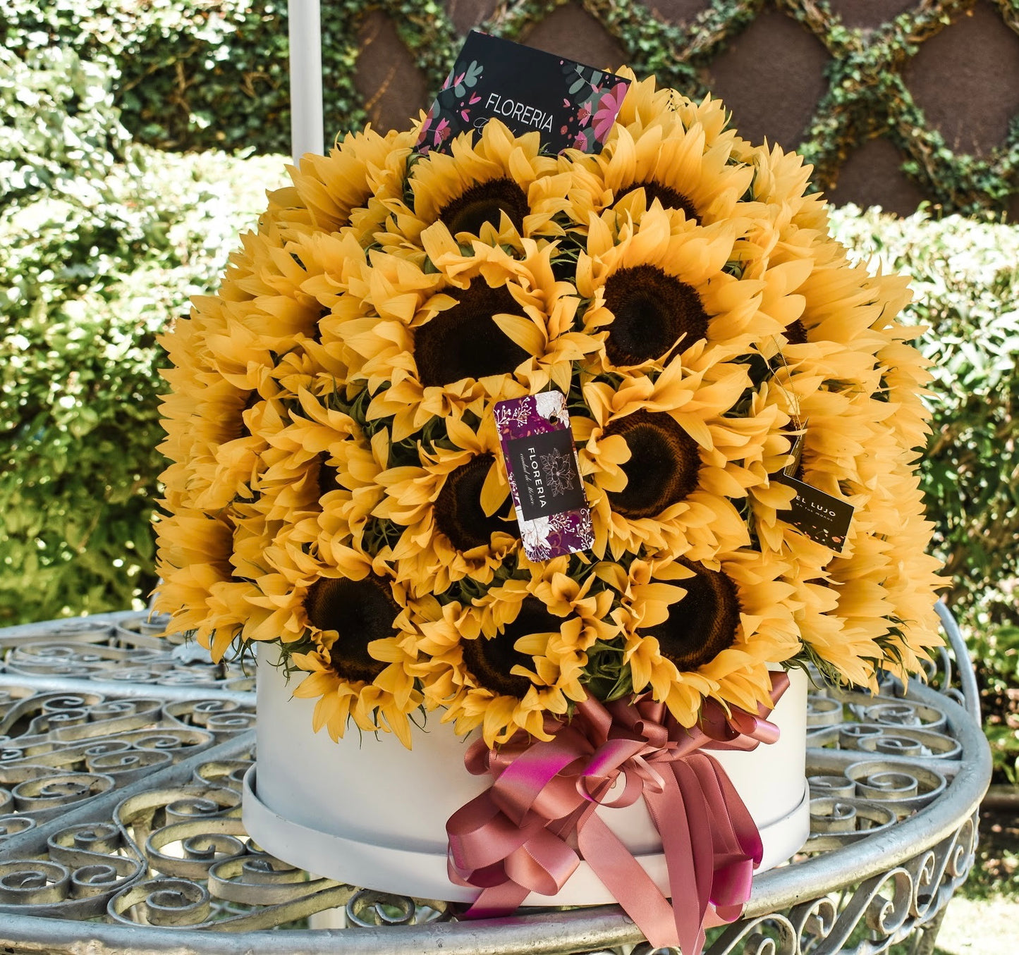 ESFERA JUMBO DE GIRASOLES