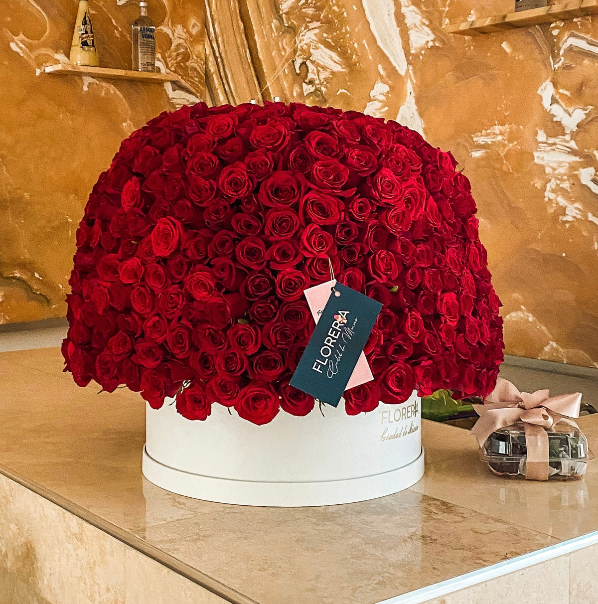 ESFERA DE 500 ROSAS