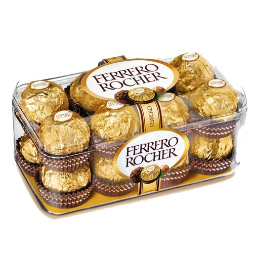 CHOCOLATES FERRERO ROCHER 16 PZAS - Florería Ciudad de México